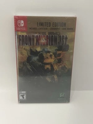 Front Mission 1st - Edición Limitada [Nintendo Switch] Square Enix RPG Totalmente NUEVO Foto 1 de 2