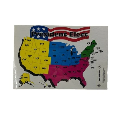 President Elect Presidential Election Card Game 1998 New in Box Homeschool - Image 1 of 3