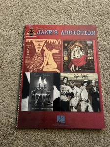 Best Of Jane's Addiction Book [Softcover] Guitar Tab Sheet Music Hal Leonard - Imagen 1 de 3