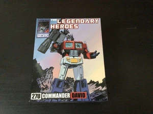 Newage Legendary H27U David Optimus Energon Universe Version MISB US Seller - Picture 1 of 6