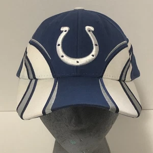 Vintage Indianapolis Colts Erwachsene Einheitsgröße Mütze Kappe blau weiß verstellbar NFL Team - Bild 1 von 12
