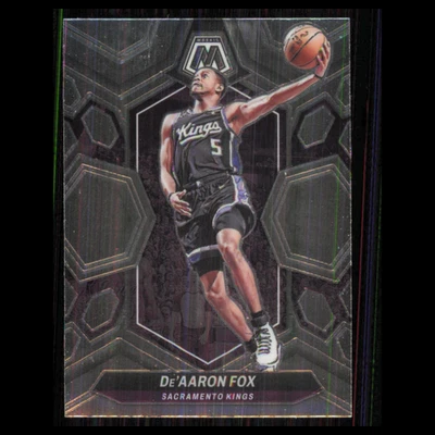 DeAaron Fox #163 2023 Panini Mosaic Sacramento Kings Basketball Card NBA NM - Image 1 of 3