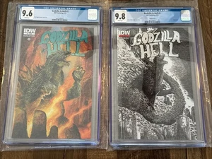 Godzilla in Hell #1 (2nd Second Printing) Stokoe sketch variant  CGC 9.8 - Picture 1 of 5