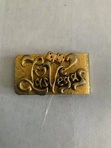 VINTAGE LAS VEGAS GELDKLAMMER - Bild 1 von 2