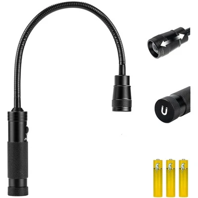 500 Lumen Flexible Gooseneck LED Work Light - Magnetic & Eye-Friendly Design - Image 1 of 4