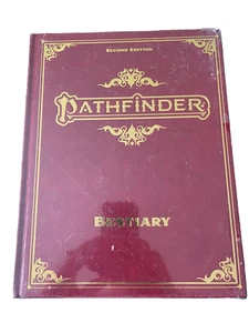 PAIZO PATHFINDER - BESTIARY SPECIAL EDITION HARDCOVER BOOK - SECOND EDITION NEW - Picture 1 of 2
