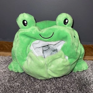 "Traje de disfraz de rana verde de felpa de 7"" de corgi encubierto blando relleno" - Imagen 1 de 6