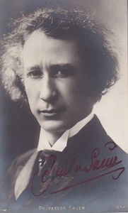 Emil von Sauer - Komponist + Pianist - alte Karte - original signiert - Picture 1 of 1