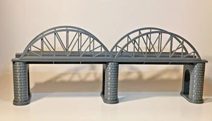 HO Scale Modular X2 Arch Bridge Kit – Model Train Combo 1:87 W/Piers 15inch - Picture 1 of 6