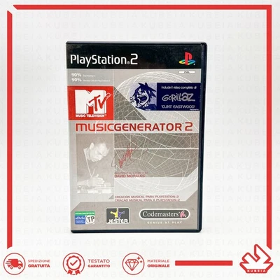 MTV MUSIC GENERATOR 2 CODEMASTERS – ITALIANO – MORALES - SONY PLAYSTATION 2 PS2 - Immagine 1 di 4