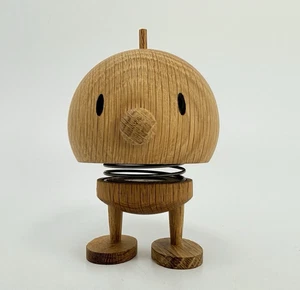 Hoptimist Wackelfigur Dekofigur Bumble M Smoked Oak Eichenholz Dunkel H 10.8 cm - Bild 1 von 7