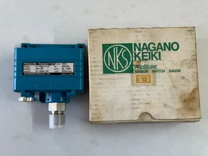 NAGANO KEIKI KH55 PRESSURE TRANSMITTER 0-6Kgf/cm2 24VDC 4-20mA - Picture 1 of 7