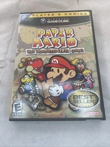 Paper Mario: The Thousand-Year Door Nintendo GameCube 2004, komplett - Bild 1 von 9