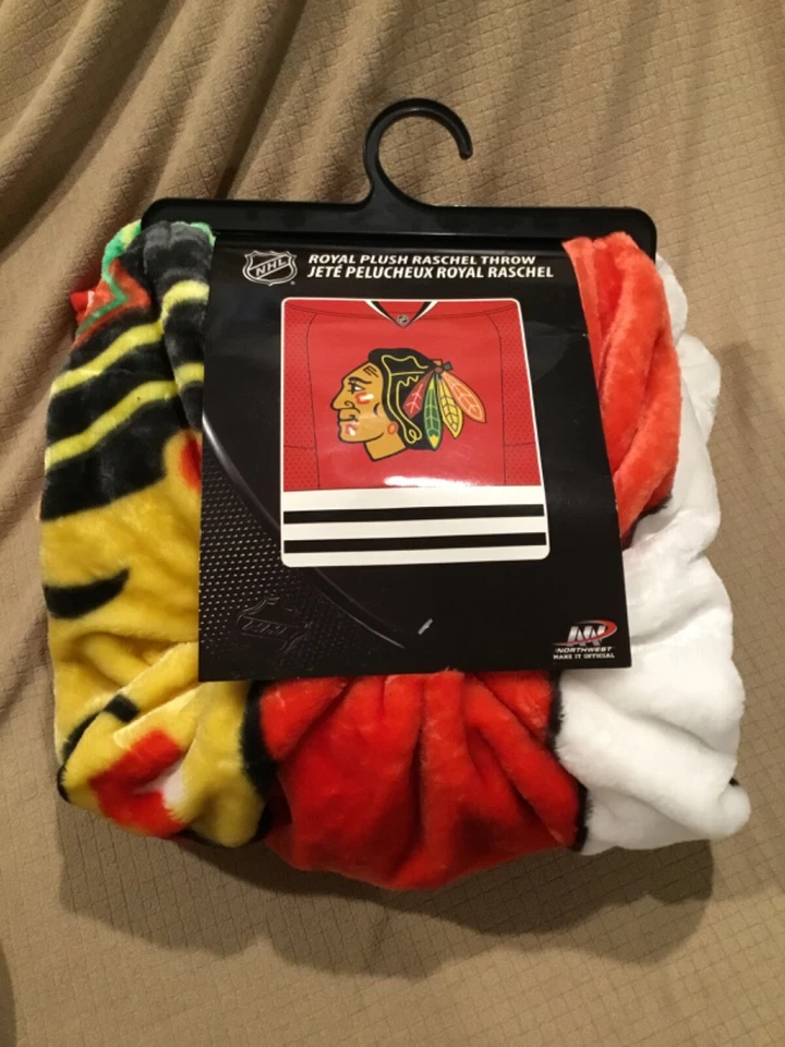 Suéter/Jersey de Hockey Chicago Blackhawks Suave Polar Manta NUEVO Foto 1 de 1