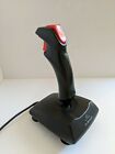 Pc Mission Joystick Sv200sm Pre-Owned Flight Stick Black With Red Fire Buttons