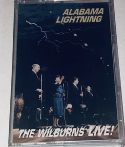 The Wilburns Live Alabama Lightning Gospel Music Album Cassette 1W19 - Picture 1 of 4
