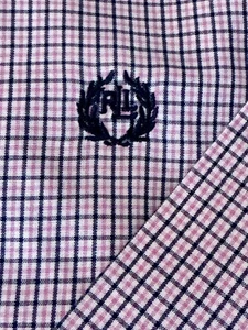 Ralph Lauren Boys Size 16 Dress Shirt Pink&Black Check & Ralph Lauren Logo NWOT - Picture 1 of 11