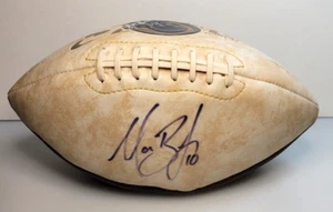 Football Signed by Marc Bolger from St Louis Rams pre move to LA - Picture 1 of 7