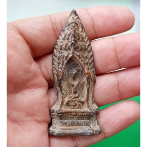 Antiguo amuleto tailandés Phra Soom Prang Buda talismán estilo lanza - Imagen 1 de 6