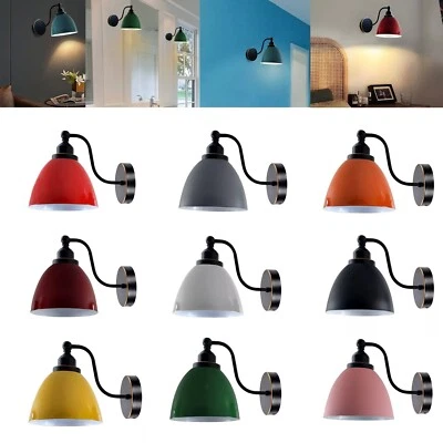 Vintage Industrial Wall Light Retro  Metal Wall Sconce Wall Lamp Fitting Fixture - Image 1 of 4