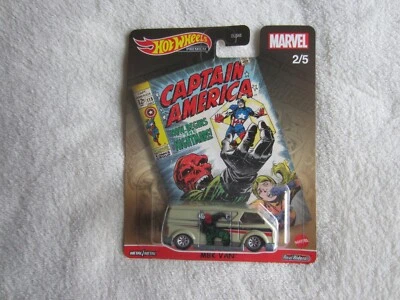 2020 Mattel Hot Wheels Marvel Captain America Red Skull:  MBK Van NIP - Image 1 of 3