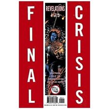 Final Crisis: Revelations #1 Cover B in Near Mint minus condition. DC comics [x*