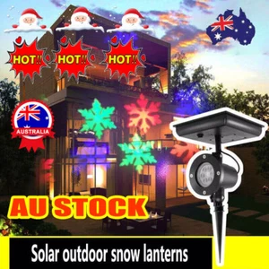 LALer Lights Outdoor Waterproof Solar Power Star Light Projector Party Christmas - Picture 1 of 14