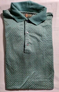 Men's Bobby Jones Golf ⛳ Green Cotton Short Sleeve Polo Shirt M VTG Italy NWOT - Picture 1 of 2