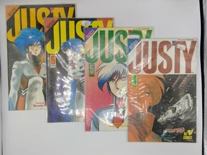 Justy #4-6, & 9 Viz Select Comics 1989 FN/VF Tsuguo Okazaki - Picture 1 of 1