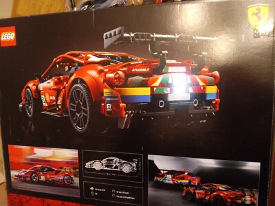 LEGO Technic: Ferrari 488 GTE “AF Corse #51” (42125) A MONTER SET COMPLET NEUF - Photo 1/4