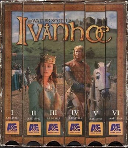 Ivanhoe VHS 6-Tape Box Set Sealed - Picture 1 of 1