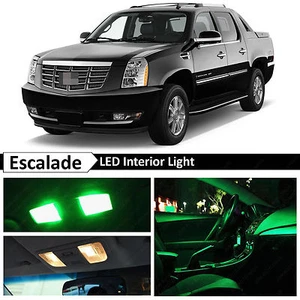 Se adapta al kit de paquete de luces LED interiores verdes Cadillac Escalade EXT 2007-2014 - Imagen 1 de 10
