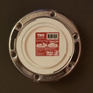 Sioux Chief 886-4PTM TKO Flangia Armadio, PVC, 4" Riparazione Sostituzione WC - Foto 1 di 2