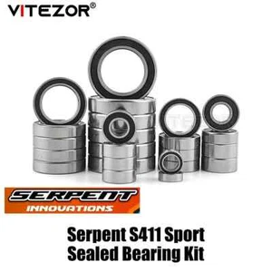 For Serpent S411 Sport Sealed Bearing Kit - Picture 1 of 5