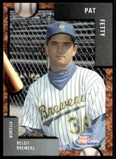 1992 Fleer ProCards 400 Pat Fetty   Beloit Brewers  Baseball Card