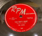 JACKS-RPM 444-CE COEUR VIDE/MON COEUR MALADROIT=CALIF DOO-WOP R&B 78