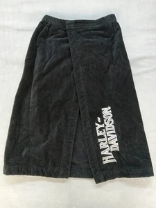 Vintage Harley Davidson Stitched Shower Towel With Closure - Picture 1 of 10