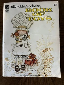 Holly Hobbie Coloring Book Of Toys Vintage 1975 Great Condition No Marks - Bild 1 von 4