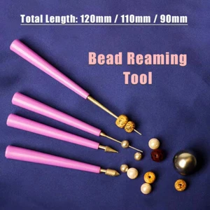 Diamond Needle Files Bead Reaming Tool Bead Hole Expander Jade Pearl Jewelry - Picture 1 of 10