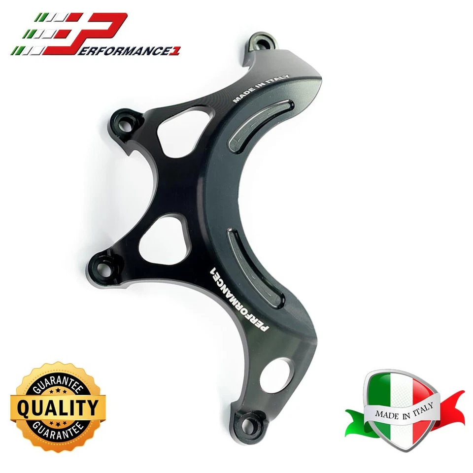 Carter frizione a secco DUCATI in ERGAL DAL PIENO NERO - Imagen 1 de 1