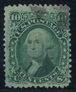 US Stamp #89 Washington 10c - PSE Cert - USED - See Description - Picture 1 of 2