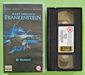 Vhs Film Mary Shelley's Frankenstein Robert De Niro Ex Noleggio Eng (V20) - Foto 1 di 1