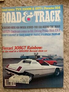 1977 Road & Track Pontiac Firebird Trans-Am Karting Mario Andretti Porsche 924 