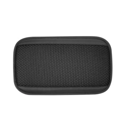 Car Center Console Box Pad Armrest Cushion Cover Leather Protector For 4 Season - Image 1 of 4