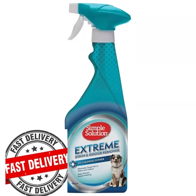 Simple Solution Extreme Dog Stain and Odour Remover Enzymatic Cleaner 3X P