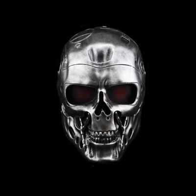 The Terminator Robot Mask Resin Full Face Mask Cosplay Halloween Party Prop - Image 1 of 4