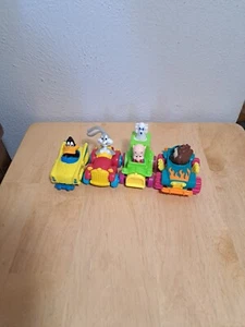 1992 4 McDONALD'S Happy Meal Looney Tunes QUACK-UP CARS - Picture 1 of 24
