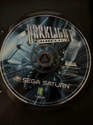Darklight Conflict (Sega Saturn, 1997) Authentic Game Disc Only - Image 1 of 2