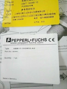 One For Pepperl+Fuchs Nuovo NBB15-30GM50-A2 Sensore Induttore Spedizione Gratuita~ - Foto 1 di 1