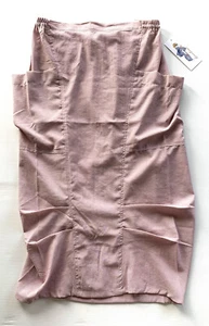 GRACE COOPER *BNWT* Women's Midi Skirt, Stripped Pockets Pleated Pencil Size M - Picture 1 of 7